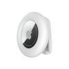 Belkin Apple AirTag Secure Holder with Clip - AirTag Holder - Durable Scratch Resistant AirTag Case - Apple Air Tag Case with Spring Loaded Clip - Attach to Backpack, Clothing, and Luggage - White view 1
