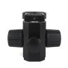 Lab Microscope Slides Diameter 25mm Zoom Stereo Microscopes, Adjustable 76mm Focusing Bracket Focusing Holder Microscope Parts (Color : Black) view 4