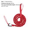 Red Bike Bungee Tow Rope for Kids, Child Bike Stretch Bungee Cord Pull Behind Attachment High Strength 800KG 3M Bicycle Towing Strap with Carabiner view 2