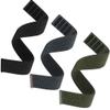 Olytop Fenix 8 47mm/Fenix 7/6/5/EPIX Gen 2/ Pro 47mm Watch Bands, 22mm Hook & Loop Quick Dry Nylon Sport Replacement Strap for Garmin Fenix 6 Pro/7 pro/5 Plus/Instinct/Forerunner 935, Black/Green/Grey view 1