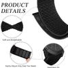 Olytop Fenix 8 47mm/Fenix 7/6/5/EPIX Gen 2/ Pro 47mm Watch Bands, 22mm Hook & Loop Quick Dry Nylon Sport Replacement Strap for Garmin Fenix 6 Pro/7 pro/5 Plus/Instinct/Forerunner 935, Black/Green/Grey view 3