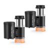 Microscope Accessories Kit 2 Pieces 60X Portable Mini Pocket Microscope, with 3 Light Microscope Slides view 1