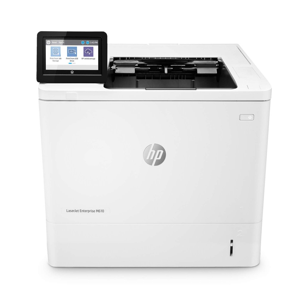 HP Laserjet Enterprise M610dn Monochrome Duplex Printer (7PS82A) (Renewed)