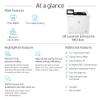 HP Laserjet Enterprise M610dn Monochrome Duplex Printer (7PS82A) (Renewed) view 4