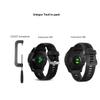 C2D JOY Strap Compatible with Garmin Forerunner 945/93522mm Replacement Watch band - Woven Nylon with Hook-And-Loop - (10#) Dark Black,Medium(5.5-7.5in) view 2