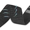 C2D JOY Strap Compatible with Garmin Forerunner 945/93522mm Replacement Watch band - Woven Nylon with Hook-And-Loop - (10#) Dark Black,Medium(5.5-7.5in) view 3