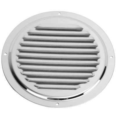 Aramox Marine Air Vent Louver Grille Ventilation Duct Cover 304 Stainless Steel Yacht Boat Accessory Hardware(6 inch)