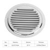 Aramox Marine Air Vent Louver Grille Ventilation Duct Cover 304 Stainless Steel Yacht Boat Accessory Hardware(6 inch) view 2
