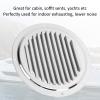 Aramox Marine Air Vent Louver Grille Ventilation Duct Cover 304 Stainless Steel Yacht Boat Accessory Hardware(6 inch) view 3