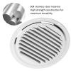 Aramox Marine Air Vent Louver Grille Ventilation Duct Cover 304 Stainless Steel Yacht Boat Accessory Hardware(6 inch) view 4