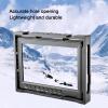 Hilitand Monitor Cage for FW759, Multi 1/4 3/8 Hole Cold Shoe Camera Monitor Cage, Aluminum Alloy, Black view 4
