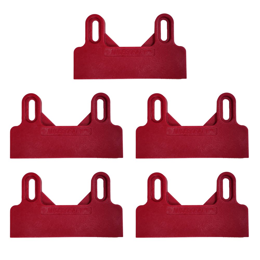 Milescraft 7205 GrabberPRO Replacement Heels  Adjustable Sacrificial Cut-Through Heels for Milescraft #3406. Helps Reduce Kickback and Maintain Better Control. Pack of 5.