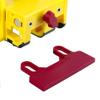 Milescraft 7205 GrabberPRO Replacement Heels  Adjustable Sacrificial Cut-Through Heels for Milescraft #3406. Helps Reduce Kickback and Maintain Better Control. Pack of 5. view 2