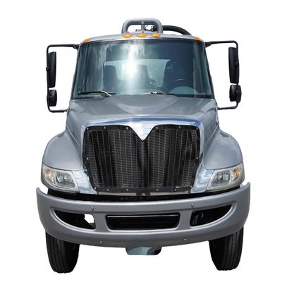GrilleAdz Premium Black Mesh Bug Screen Fits International 4300/4400/8500/Durastar/MV Years: 2001-2022 (Includes Installation kit)