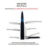 VMS RACING 50 Cal Caliber Black Back The Blue Thin Blue Line 5.5 Inch Bullet Antenna with Anti-Theft + Copper Coil Billet Aluminum Short Compatible with Nissan Frontier view 3