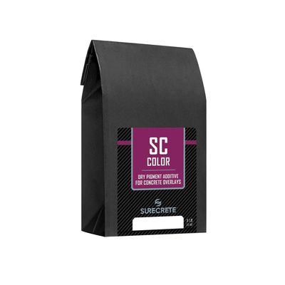 SureCrete SC Color Pack | Brown Derby | .5 lb | Concrete Powder Color Additive for Overlays and Casting Products