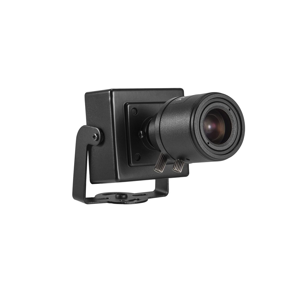 REVODATA 5MP POE Mini IP Camera Indoor POE Security Camera, 6-22mm Manual Zoom Lens P2P Remote View CCTV Video IP Surveillance Mini,H.265 Motion Detection (I712-2-P-HS)