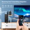 Ankilo Aux Bluetooth Adapter for Car, Upgraded Bluetooth 5.3 Transmitter Receiver, Portable Wireless Adapter, 2-in-1 Aux Audio Receiver for Laptop, Radio, Headphones, Speakers, TV view 2