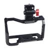 FEICHAO All-Inclusive Camera Cage with Adjustable Gimbal Monitor Bracket Compatible with Sony A7R3/A7C,DJI Camera view 1