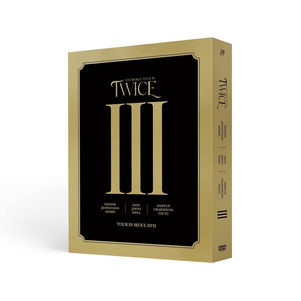 Kakao M [DVD] Twice - 4TH World Tour III in Seoul DVD+Extra Photocards Set (+Folded Poster) (L200002388)