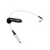Alvin's Cables Timecode Cable for Canon R5C from Ambient Nanolockit 5 Pin Male to Right Angle DIN Time-Code Cable 30cm|12in view 1