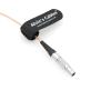 Alvin's Cables Timecode Cable for Canon R5C from Ambient Nanolockit 5 Pin Male to Right Angle DIN Time-Code Cable 30cm|12in view 3