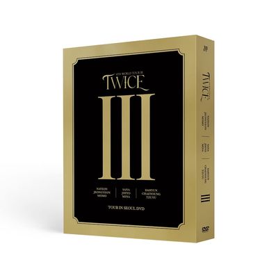 Kakao M [DVD] Twice - 4TH World Tour III in Seoul DVD+Extra Photocards Set (No Poster) (L200002388)