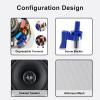 Herdio Home Audio Package in Wall Bluetooth Amplifier Volume Control Receiver Wall Plate with 6.5 Inch 640W Ceiling Speakers(2 Pairs) view 4