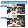 REVODATA 5MP POE IP Indoor Security Camera,3.7mm Lens 80 940nm Invisible LEDs IR Night Vision Mini PIR IP POE Video Camera,P2P H.265 Motion Detection (IPIR-M-P-HS White) view 3