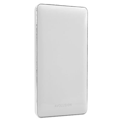 Avolusion T1 Series 1TB USB 3.0 Portable External Gaming Hard Drive - White (for PS4 / PS5 Pre-Formatted) - 2 Year Warranty (Renewed)