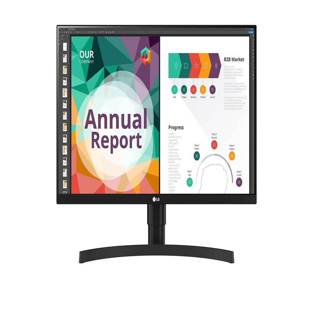 LG 27BN85UN-B 27 IPS UHD 4K Monitor (3840x2160) with USB Type-C, VESA DisplayHDR 400, MAXXAUDIO Built-in Speakers, Gamer, FPS, or RTS Mode, Radeon FreeSync, Dynamic Action Sync & Black Stabilizer