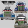 GrilleAdz We The People Mesh Bug Screen for Kenworth W900B (Bug Screen Only) view 3