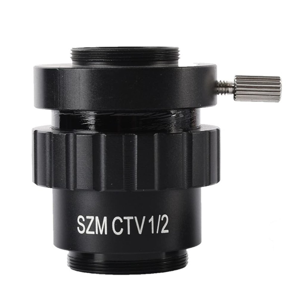 Microscope Kit 1/2 CTV Trinocular Stereo Microscope C-Mount Interface 25mm Camera Interface Microscope Adapters Microscope Lens Adapters