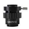 Microscope Kit 1/2 CTV Trinocular Stereo Microscope C-Mount Interface 25mm Camera Interface Microscope Adapters Microscope Lens Adapters view 1