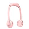 Sxdthy Portable Neck Fan, Personal Neck Fan, 360Adjustable Bladeless Neck Fan, USB Rechargeable, Leafless Hanging Neck Fan, for Women, Men, Office, Travel, Outdoor (Color : Pink) view 1