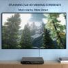 Blu Ray DVD Player,Full HD Blu-ray Disc Player CD Players with Easy Hook Up and User Friendly, 1080P Home Theater DVD Player with HDMI Output, Support HDD and USB Playback view 2
