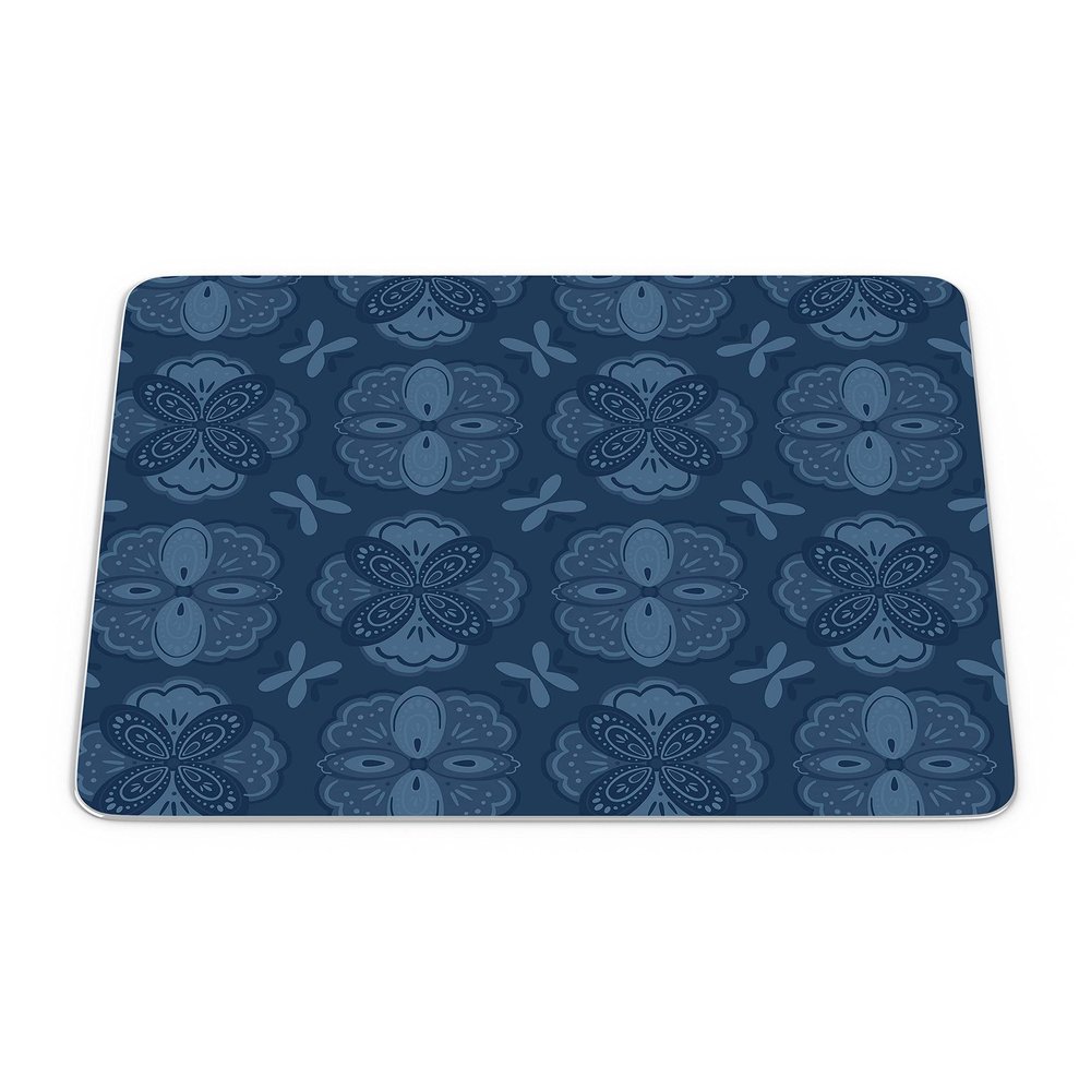 Bonamaison, Rectangle Pop Art Digital Printed Mouse Mat Non-Slip Backing for Office and Home Size: 22x18cm