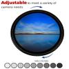 Camera ND2-400 Neutral Density Filter 40.5mm Fader Variable ND filter ND2-ND400 for Nikon AF-S NIKKOR 500mm f/4E FL ED VR Lens view 3