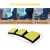 Acogedor PC USB Triple Foot Switch Pedal, Bluetooth & USB 2 Modes Mechanical Switch Control Programmable Computer Keyboard Game Multimedia Keys view 3