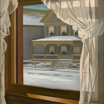 Charles Goeller : Curtains : 1947 : Archival Quality Art Print