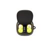2 Pack DAYJOY Soft Silicone Protective Case Cover Compatible with Sony WF-SP700N Earbuds, Protective Skin Sleeve with Key Chain (Black+Blue) view 2