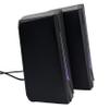 beFree Sound 2.0 Computer Gaming Speakers with LED RGB Lights view 3