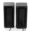 beFree Sound 2.0 Computer Gaming Speakers with LED RGB Lights, Black view 4