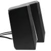 beFree Sound 2.0 Computer Gaming Speakers with LED RGB Lights, Black view 3