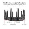 ASUS ROG Rapture WiFi 6E Gaming Router (GT-AXE16000) - Quad-Band, 6 GHz Ready, Dual 10G Ports, 2.5G WAN Port, AiMesh Support, Triple-Level Game Acceleration, Lifetime Internet Security, Instant Guard view 4