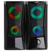 beFree Sound Computer Gaming Speakers with Color LED RGB Lights view 1