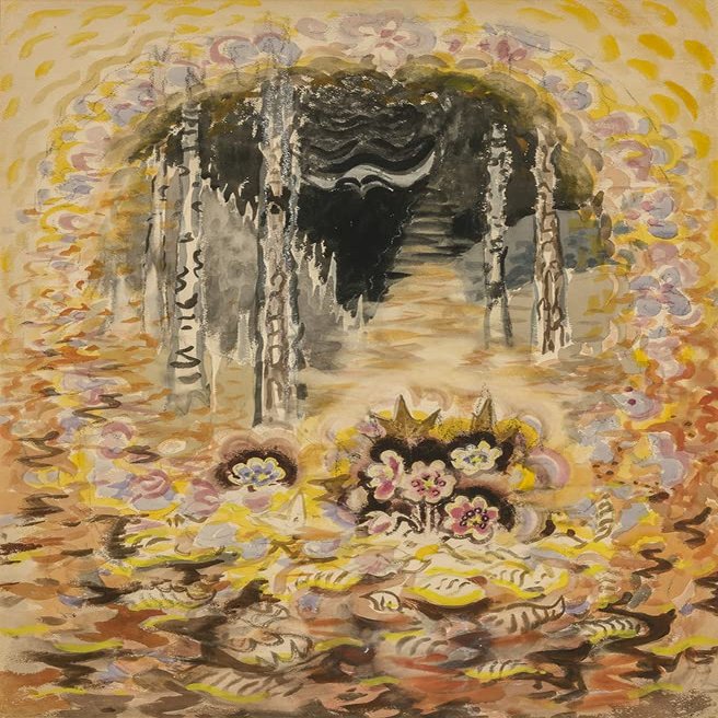 Charles E. Burchfield : The Fragrance of Spring : Archival Quality Art Print