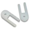 Pack of 2 - Replacement Hold-up Switch Reset Key - White view 1