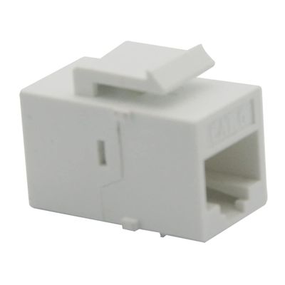 10 PACK Keystone CAT6 RJ45 Female To Female Connector (WHITE)