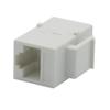 10 PACK Keystone CAT6 RJ45 Female To Female Connector (WHITE) view 3